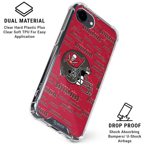NFL Tampa Bay Buccaneers - Blast iPhone 16e Clear Case
